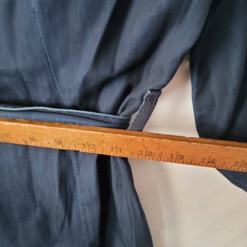 7 For all Mankind- women's denim Button up dress with belt- size XS - Picture 5 of 8